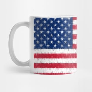 American Flag Mug